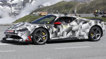Ferrari SF90 VS test car spyshot 2