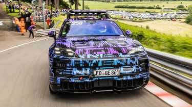 Porsche Cayenne Electric - front cornering