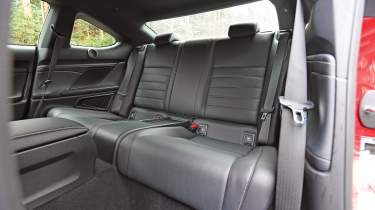 Used Lexus RC - rear seats
