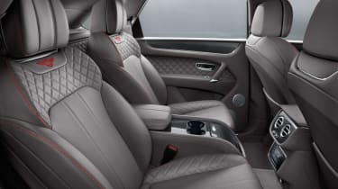 Bentley Bentayga V8 petrol announced - rear interior