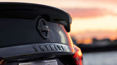 Nissan Skyline Nismo - 'Nissan' and Skyline' tailgate badging