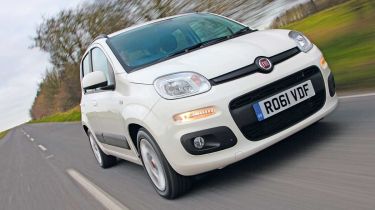 Fiat Panda front tracking