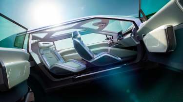 Hyundai Ioniq Earth and Venus concepts - doors open