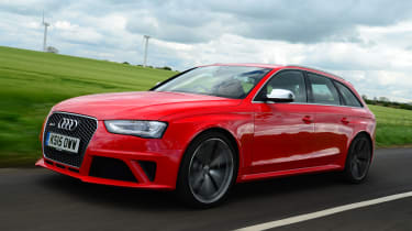 Audi RS4 - front tracking