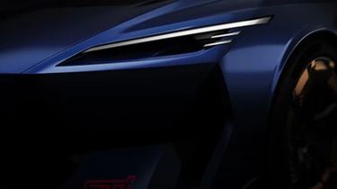 New Subaru Performance E-STI teaser - front 