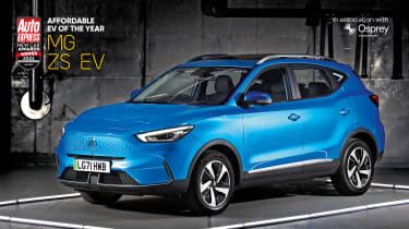 MG ZS EV - New Car Awards 2022