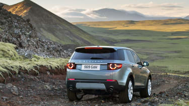 Land Rover Discovery Sport rear offroad
