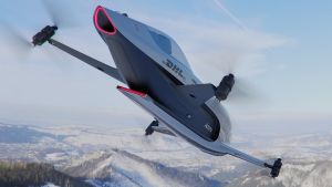Airspeeder Mk3 - flying