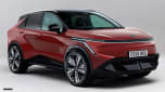 Nissan Qashqai electric render Avarvarii - front 3/4