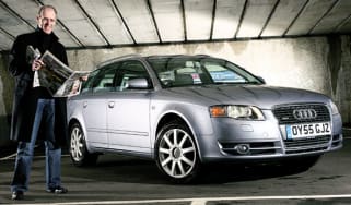 Front view of Audi A4 Avant