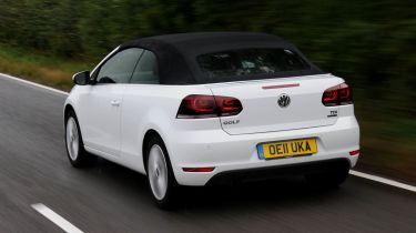 VW Golf Cabriolet 1.6 TDI rear