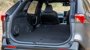 Toyota RAV4 plug-in hybrid - boot seats down