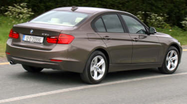 BMW 316d rear tracking