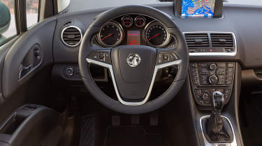 Vauxhall Meriva interior 