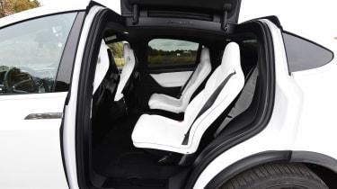 Tesla Model X - back seats