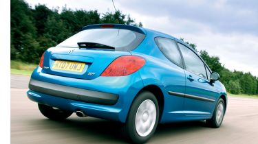 Peugeot 207 rear