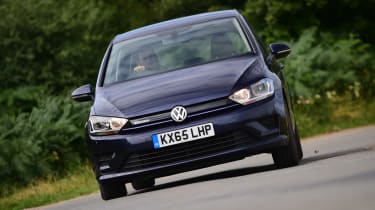 Used Volkswagen Golf SV - front action