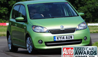 Used Car Awards 2016 - Skoda Citigo front cornering