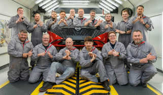 Nissan production team using sign language