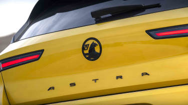 Vauxhall Astra - tailgate badge