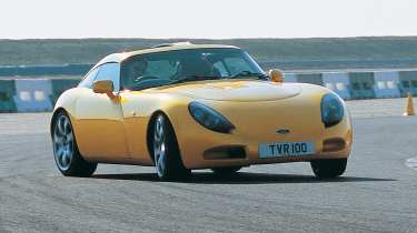 TVR T350 - front tracking