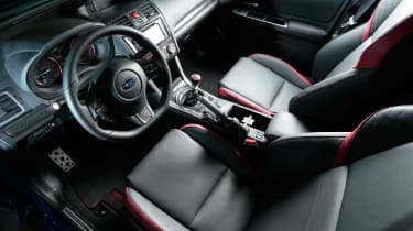 Subaru WRX STi interior