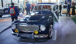 Volvo PV445 on display in World of Volvo museum