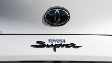 Toyota Supra - rear badge