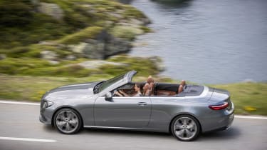 Mercedes E-Class Cabriolet - side action