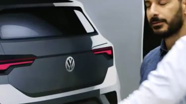 Volkswagen T-Roc teaser rear