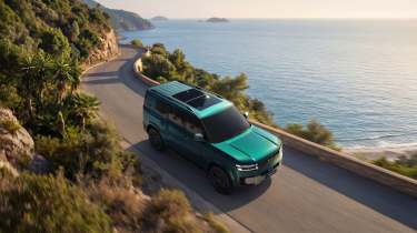 New BYD Ti7 - overhead