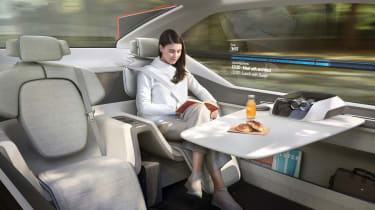 Volvo 360c concept - cabin