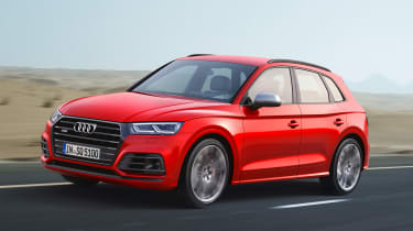 Audi SQ5 2017 - front tracking