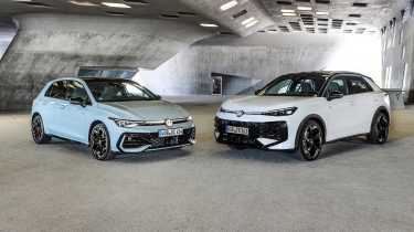 VW Golf and T-Roc full-hybrid - static