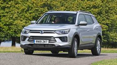 Used SsangYong Korando - front cornering