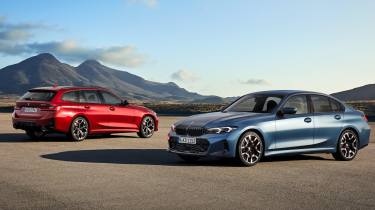 BMW 3 Series Touring and Saloon together