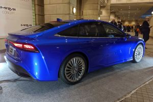 Toyota Mirai - Tokyo Motor Show rear Toyota Mirai - Tokyo Motor Show rear