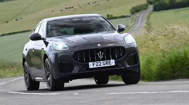 New Maserati Grecale 300 - front cornering