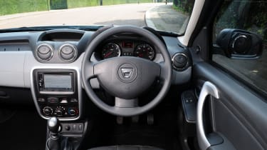Dacia Duster Black interior 