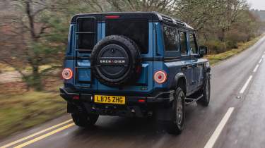 Ineos Grenadier facelift - rear