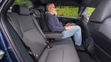 Toyota bZ4X - rear seats