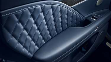 2025 Genesis Electrified G80 - quilted door cards