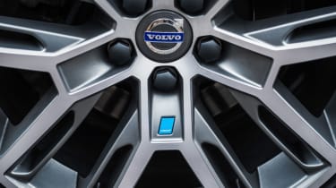 Volvo Polestar performance parts closeup wheel