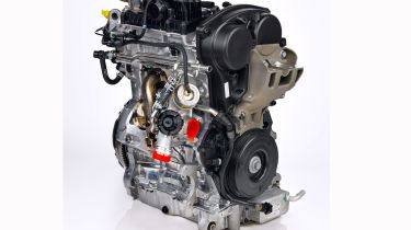 Volvo Drive-E 3cyl engine