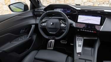 Peugeot E-408 facelift - cabin