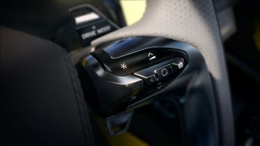Lotus Emeya - steering wheel detail