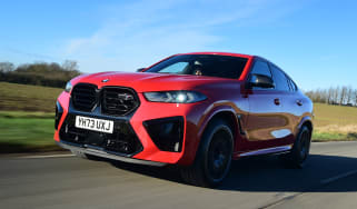 BMW X6 M Competition - front tracking 