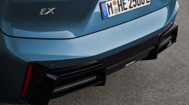 BMW IX facelift - rear badge