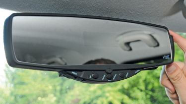 bluetooth rear view mirror