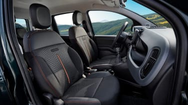 Fiat Garmin edition front seats